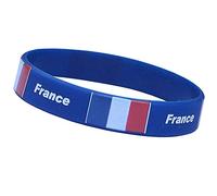Unisexe Bracelets En Silicone Bracelets Avec Le Drapeau National Des Armoiries Emblem France