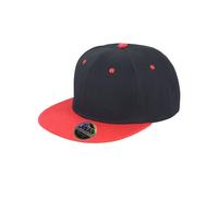 Unisexe Bronx Original Visière Plate Snapback Double Couleur Deux Ton Casquette
