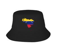 Unisexe Bucket Hat Drapeau De L'État De Zulia Chapeau Bob Protection De Soleil Casquette De Seau Doux Chapeau De Soleil pour Pêche Randonnée Plage