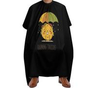 Unisexe Cape de Coiffure, Il pleut des tacos Taco drôle, Capes de Salon de Coiffure Portable Cape de Barbier pour Coiffeurs Couper Salon