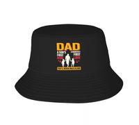 Unisexe Chapeau De Soleil Personnalisé Deux Titres Papa Et Papa Bob Chapeau Hommes Femmes Fête des Pères Cadeau Extérieur Soleil Été Pêche Cap Cadeau