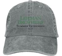 Unisexe Chapeau Sport Casual Casquette de Baseball Lehman Brothers-Outdoor Jeune Casquette de Baseball d’été Broche condensé Casquette Outdoor Classic Cool