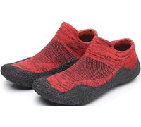 Unisexe Chaussette Aqua Chaussures Skinners Natation Sneakers Yoga Minimaliste Plage Sports Pieds Nus Ultra Portable Léger Run Chaussures-Red||37-38