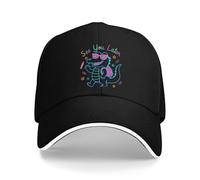 Unisexe classique See You Later Teacher Été Alligator Dernier Jour L’école Casquette Décontractée Casquette Camionneur D’été Chapeaux À L’épreuve du Soleil Casquettes Baseball Durable confortable