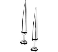 Unisexe Cool Punk Rock Vis Rivet Spike Boucles D'oreilles Oreille Goujon Boucles D'oreilles Spears-Argent