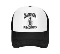 Unisexe Death Row Records Maille Casquettes de baseball Hommes Femmes Mode Casquettes de soleil Chapeau Réglable Snapback Caps Casquette de course Casquette de camionneur d’été Festival Cadeaux