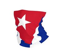 Unisexe Echarpe Gaiter Drapeau Cubain Protection du Visage Unique Couvre-Chef Microfibre Cache-Col pour Motorcycle Randonnée Sports