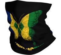 Unisexe Écharpe Tube Drapeau du Maroc Drapeau du Honduras Headwrap Echarpe Gaiter 26X30cm pour Course à Pied,Adulte,Sports