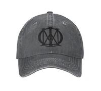 Unisexe et à la Mode Black Dream Theater Logo Casquettes de Baseball Vintage en détresse lavé Sun Cap Hommes Femmes Activités de Plein air Chapeaux ajustés Casquette Sports Cadeaux en Plein air