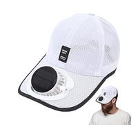 Unisexe Été USB De Charge De Refroidissement Ventilateur De Baseball Casquette De Baseball En Plein Air Golf Crème Solaire | avec ventilateur de refroidissement pour le camping, la randonnée