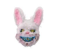 Unisexe Halloween Thème Party LED Glowing Horror Sanglant pour la tête Effrayant Cosplay Mascarade Rôle pour Jouer Accessoires LampUnisex Visage M-a/s?kHorror/a-?kScary Cosplay -a/?kUnisexe