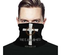 Unisexe Headwrap Christianisme Religieux, Foi en Christ, Jésus Echarpe Tête Pirate Multi-Usage Tube Bandeaux Anti-Solaire Bandeau Magique pour Sports Yoga Bike