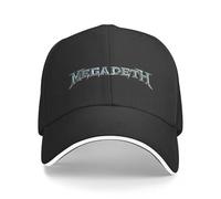 Unisexe Megadeth Metal Rock Band Cap Casquettes De Baseball Rétro Chapeau Polyester Chapeau Trucker Casquette De Sport Réglable Nouveau