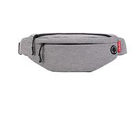 Unisexe Messenger New Men Waist Bag Europe And The States Fashion Casual Light Sports Mobile Phone Bag Shoulder Bag Mens Shoulder Bags, gris, Taille unique