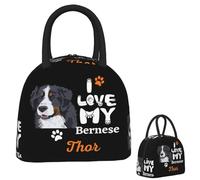 Unisexe Mountain Dog Essential Sacs déjeuner Boîte à Bento isolée Sac à lunch étanche Resuable Picnic Bags Thermal Bag classique vintage cadeaux pour femmes hommes