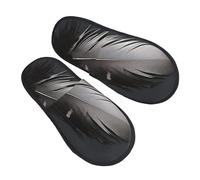 Unisexe Pantoufles Chaussons Fluffy Plume Noire Pantoufles À L' Hôtel Classique Slippers Hotel Antidérapantes House Chaussures Pour Salon Piscine Chambre L