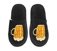 Unisexe Pantoufles De Spa Verre De Bière Slippers Hotel Personnalisé Pantoufles À L' Hôtel Mode Chaussons Usage Unique Pour Voyages Salon Chambre L