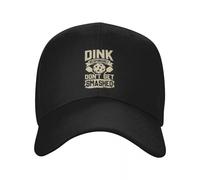 Unisexe personnalisé Classique Dink de manière Responsable ne Pas se Faire écraser Pickleball Cadeau Casquette de Baseball Femmes réglable Papa Chapeau Sports Snapback Chapeaux Cadeau