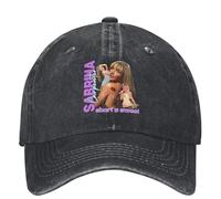 Unisexe personnalisé visière Protection Chapeau Sabrina Carpenter Album Short N’Sweet Casquette Baseball Hommes Femmes Protection Solaire Hip Hop Chapeaux Été Ajusté Rétro Rock Casquettes Baseball