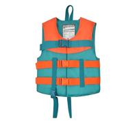 Unisexe Portable Veste de Kayak en Néoprène Haute Flottabilité Sangle Réglable pour Piscine Plage Activités Aquatiques Enfants Garçons Filles(Mint Green,M)