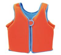 Unisexe Portable Veste de Kayak en Néoprène Haute Flottabilité Sangles Réglables pour Enfants Tout-Petits Piscine Plage Leçons Natation(Orange,4-6 Years)