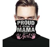 Unisexe Protection du Visage Nouvelle Maman Fière ! Headwrap Respirant Bandeaux Multi-Usage Couvre-Chef pour Course À Pied Escalade Bike