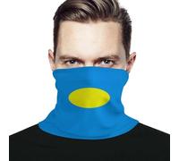 Unisexe Protection du Visage Palau Palau Peuple Drapeau Headwrap Unique Balaclava Anti-Solaire Bandeau Magique pour Sports Yoga Course À Pied