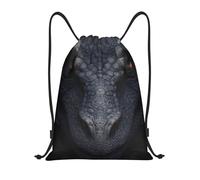 Unisexe Sac À Dos À Cordon Portrait De Dragon Sacs À Cordon Sport Premium Sac De Gym pour Randonnée Gym Swimming 36X42Cm
