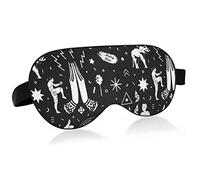 Unisexe sommeil masque pour les yeux Muay Thai volant genou Thaïlande nuit masque de sommeil confortable oeil sommeil ombre couverture