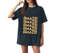 Unisexe T-shirt Project Mary t-shirt à film de science-fiction, vêtements Project Mary shirts décontractés à manches courtes et col rond, style streetwear 02-Bleu marine L