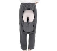 Unisexe Tearaway Pantalon de Patient à Fermeture Éclair Vêtements de Paralysie Pantalon Incontinence for Personnes Handicapées, Personnes Âgées Alitées, Patients en Chirurgie(2X-Large)