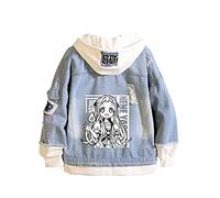 Unisexe Toilet Bound Hanako Kun Veste À Capuche Cosplay Nene Yashiro Veste en Jean Anime Décontracté Sweat Costume
