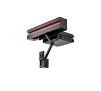 UniSolTek Webcam à écran central 4K, centre rétractable de la caméra du moniteur pour les appels vidéo sincères, caméra centrale double mode et webcam au niveau des yeux, webcam au milieu du moniteur