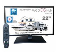 Unispectra WebOS Smart TV 22" 12 V ELED Full HD 240 V TV Freeview & SAT Tuner 3 x HDMI, 2 x USB, Magic Remote. Téléviseurs pour camping-cars, caravanes, camions et camionnettes