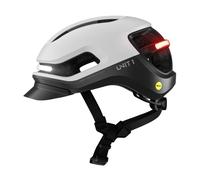Unit 1 - AURAMIPSLORCAV1 - MIPS Casque de vélo avec fonctions intelligentes - noir/blanc - taille L