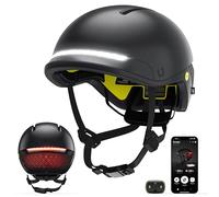Unit1 Smart Helm Faro Blackbird Taille Casque de sécurité avec éclairage (Blackbird, Small (20.4" - 21.7"))