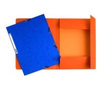 Exacompta Chemise 3 rabats 55300E à élastiques couleurs assorties 1 unité