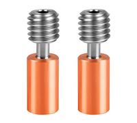 UniTak3D Ender 3 S1 Bimetal Heatbreak,Sprite Extruder Pro Throat Tube Copper+Titanium Alloy Support 400℃ pour Ender-3 S1 Plus/Ender-3 S1 Pro/CR-10 Smart Pro/Sermoon V1/Sermoon V1 Pro/K1&K1 Max(2Pcs)