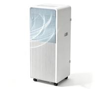 Unité AC portable avec déshumidificateur et ventilateur, refroidissement rapide pour pièces jusqu'à 30 m², silencieux pour la maison et le bureau, sans marque