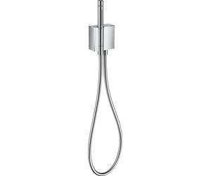 Unité AXOR Edge Porter de taille manuelle avec douchette à main à tige 2 jets et tuyau de douche, taille diamant, 46521000, Couleur: chrome