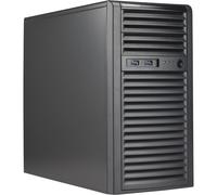 Unité centrale Mini Tower - Supermicro - CSE-731I-404B - Noir - 400 W - Gold Level
