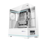 Unite centrale seule - mini pc Darkflash Boîtier d'ordinateur sans ventilateur DY450 (blanc)