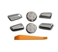Unité Contrôle Bouton de commutation spécial de réglage du siège intérieur, adapté pour TT A3 A4L A6L A7 Q3 Q5 Q7 Bouton de Mémoire Siège(Gray)