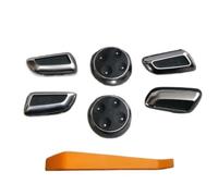 Unité Contrôle Bouton de commutation spécial de réglage du siège intérieur, adapté pour TT A3 A4L A6L A7 Q3 Q5 Q7 Bouton de Mémoire Siège(Black)