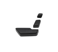 Unité Contrôle Couvercle bouton commutation réglable appui-tête siège avant voiture, pour Benz B CLA GLA SLK SLC CLS Bouton de Mémoire Siège(Black-R 3PCS)