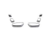 Unité Contrôle Couvercle de bouton commutation appui-tête de réglage du siège avant, pour Benz ABCE ML GL GLE GLK CLS Bouton de Mémoire Siège(Left and Right 6PCS)