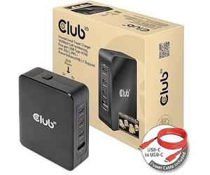 Unité d'alimentation - CLUB3D - CAC-1917 - 140 W - Technologie GaN - USB Type-C compatible
