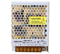 Unité d'alimentation LED 100W 24V 4,17A |Driver intérieur mince pour bandes lumineuses LED/RVB/Monochrome |Contrôle PWM, efficacité 85%, transformateur en cuivre