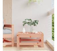 Repose-pied de Jardin, Siège avec Cadre en Bois, Table Basse, Tabouret de Terrasse Patio Balcon Extérieur, Bois Massif Douglas