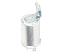 Unité de Clignotant d'indicateur de Voiture 12 V, unité de Relais en Alliage d'aluminium 3 Broches pour Fiat/Jaguar/Lotus OE: 502096, Argent